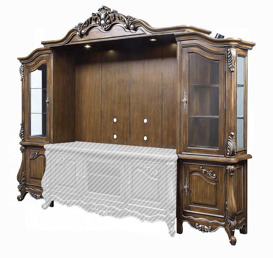 ACME Furniture - Latisha Entertainment Center - Antique Oak Finish - LV01355 veiw 1