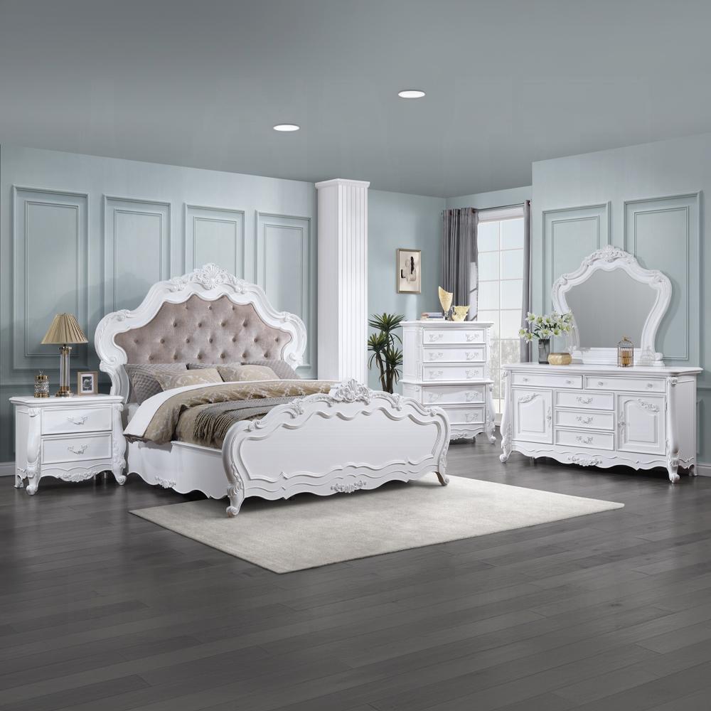 ACME Furniture - Latisha Queen Bed - White Finish - BD02254Q veiw 6
