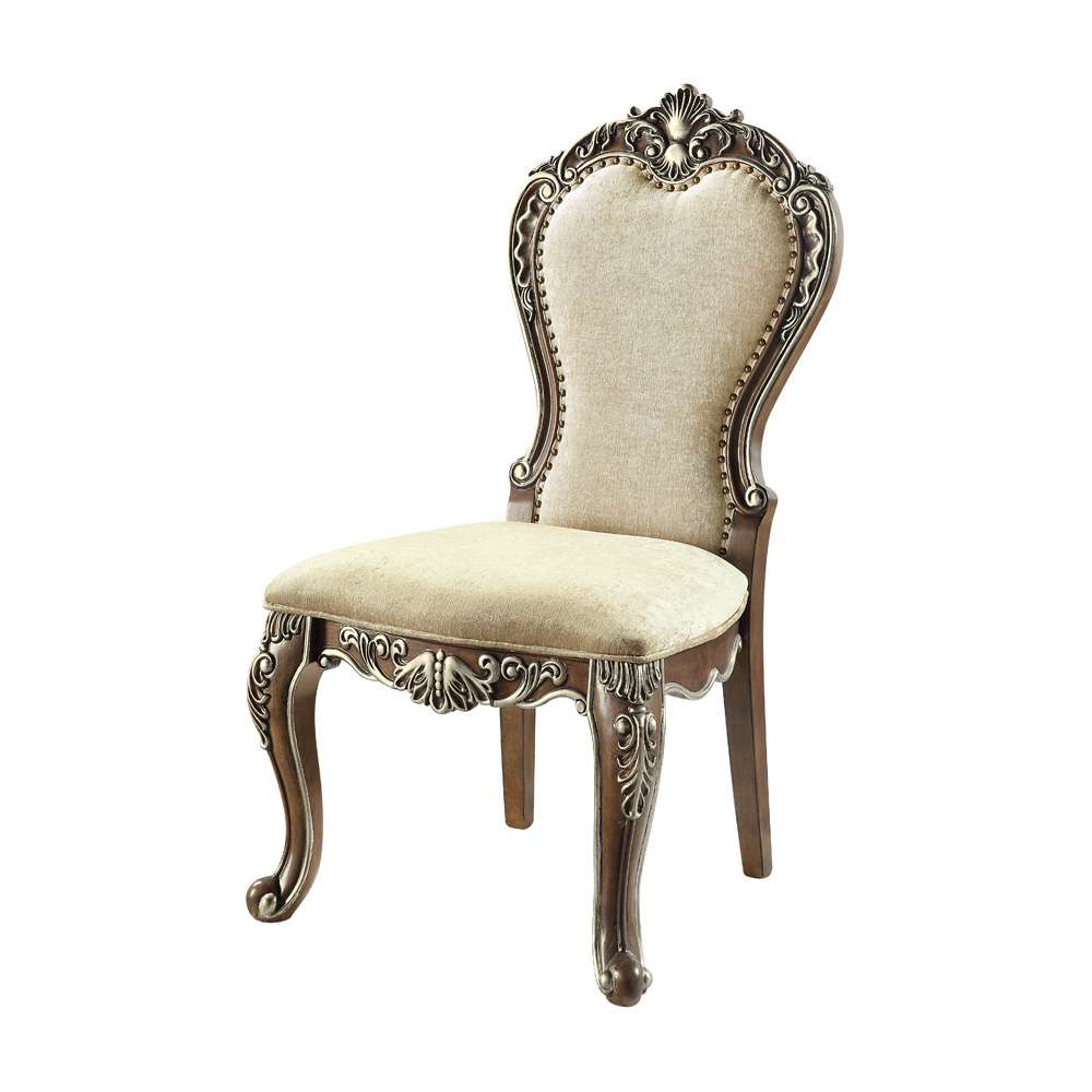 ACME Furniture - Latisha Side Chair (Set of 2) - Antique Oak - DN01358 veiw 1