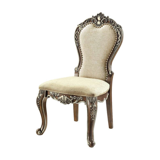 ACME Furniture - Latisha Side Chair (Set of 2) - Antique Oak - DN01358 veiw 1