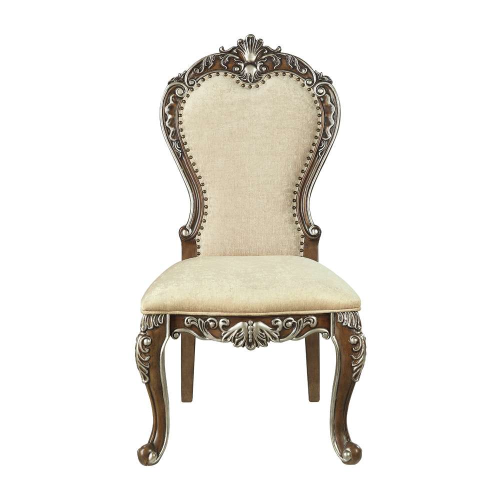 ACME Furniture - Latisha Side Chair (Set of 2) - Antique Oak - DN01358 veiw 2