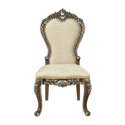 ACME Furniture - Latisha Side Chair (Set of 2) - Antique Oak - DN01358 veiw 2