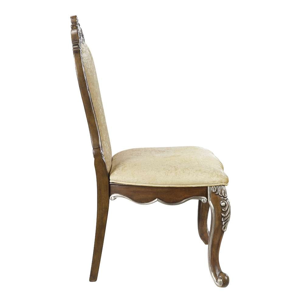 ACME Furniture - Latisha Side Chair (Set of 2) - Antique Oak - DN01358 veiw 3