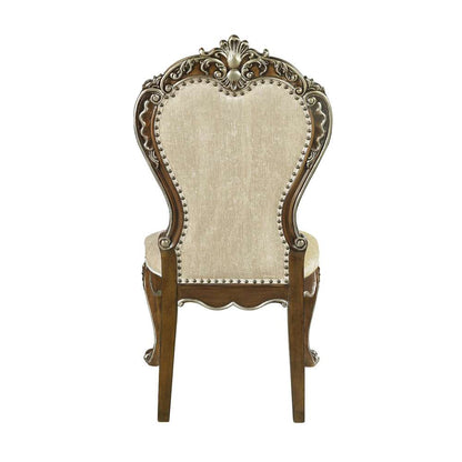 ACME Furniture - Latisha Side Chair (Set of 2) - Antique Oak - DN01358 veiw 4
