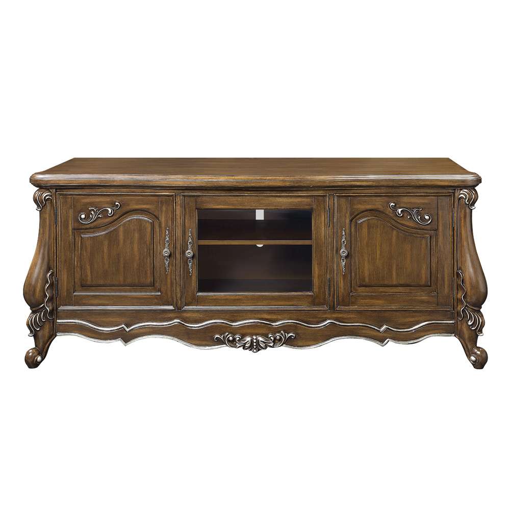 ACME Furniture - Latisha TV Stand - Antique Oak - LV01413 veiw 3