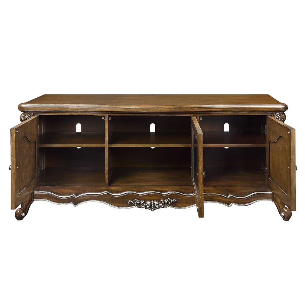 ACME Furniture - Latisha TV Stand - Antique Oak - LV01413 veiw 4