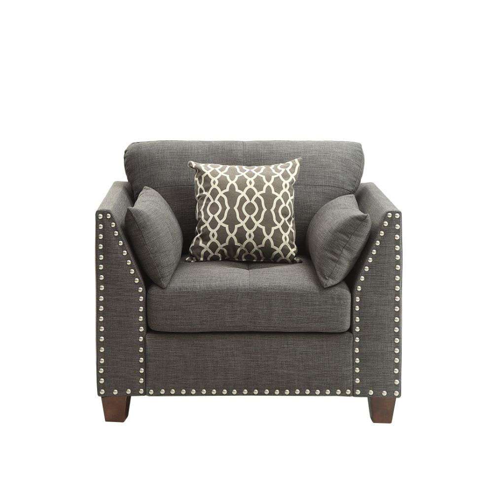 ACME Furniture - Laurissa Chair (w/3 Pillows) - 52407 veiw 2