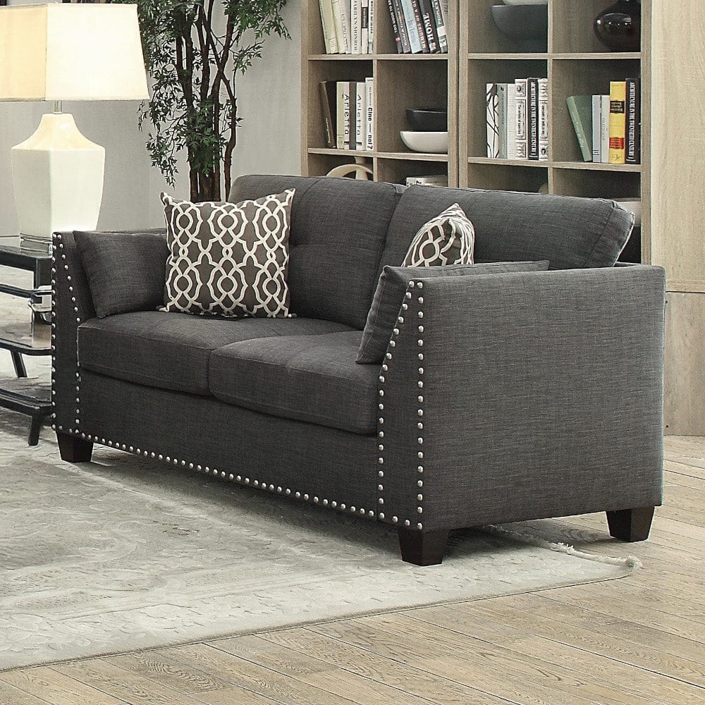 ACME Furniture - Laurissa Loveseat (w/4 Pillows) - 52406 view 7