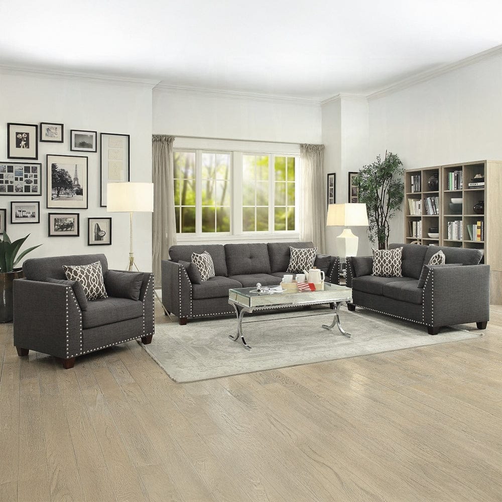 ACME Furniture - Laurissa Loveseat (w/4 Pillows) - 52406 view 8