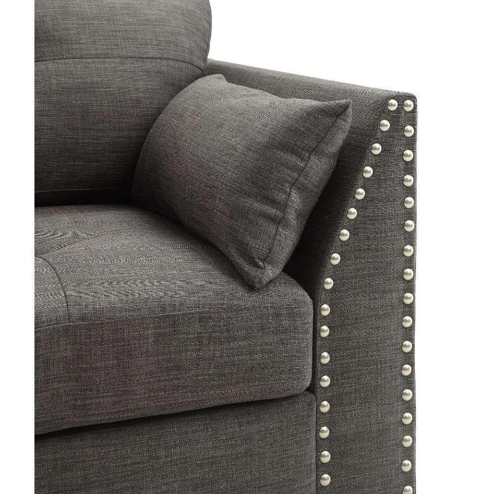 ACME Furniture - Laurissa Loveseat (w/4 Pillows) - 52406 view 6