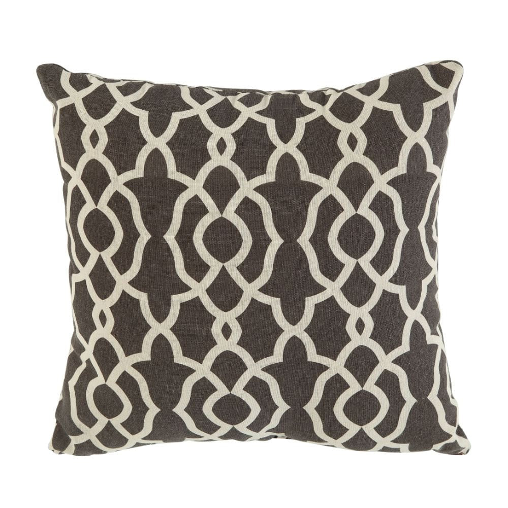 ACME Furniture - Laurissa - Sectional Sofa & Ottoman w/2 Pillows - Charcoal Linen - 54375 view 5