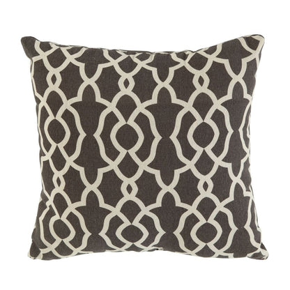 ACME Furniture - Laurissa - Sectional Sofa & Ottoman w/2 Pillows - Charcoal Linen - 54375 view 5