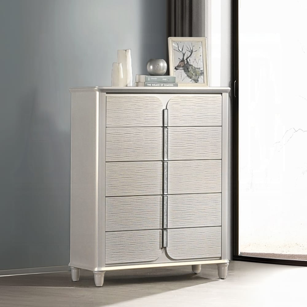 ACME Furniture - Laveda Chest - Pearl White Finish - BD03796 view 5
