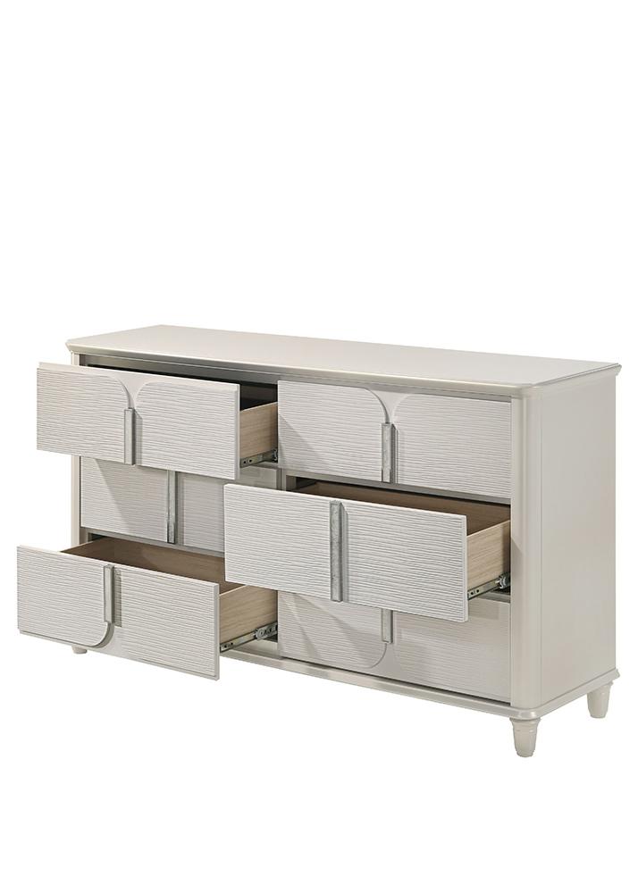 ACME Furniture - Laveda Dresser - Pearl White Finish - BD03795 view 4