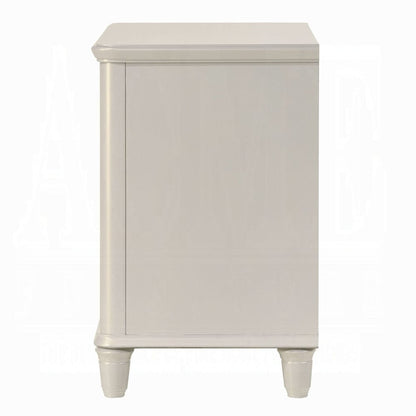 ACME Furniture - Laveda Nightstand - Pearl White Finish - BD03793 view 3