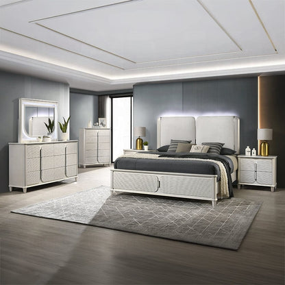 ACME Furniture - Laveda Nightstand - Pearl White Finish - BD03793 view 7