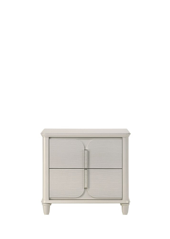ACME Furniture - Laveda Nightstand - Pearl White Finish - BD03793 veiw 2