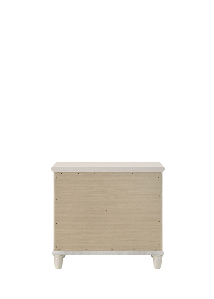 ACME Furniture - Laveda Nightstand - Pearl White Finish - BD03793 veiw 4