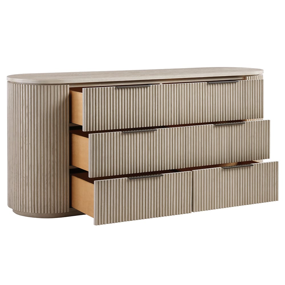ACME Furniture - Leanna - Dresser  - Light Oak  - BD05435 view 3