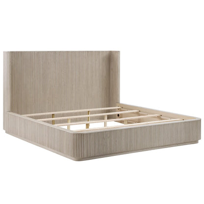 ACME Furniture - Leanna - EK Bed - Light Oak  - BD05431EK view 1