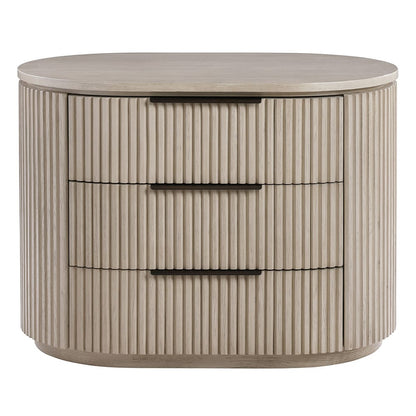 ACME Furniture - Leanna - Nightstand w/USB Port - Light Oak  - BD05433 view 2