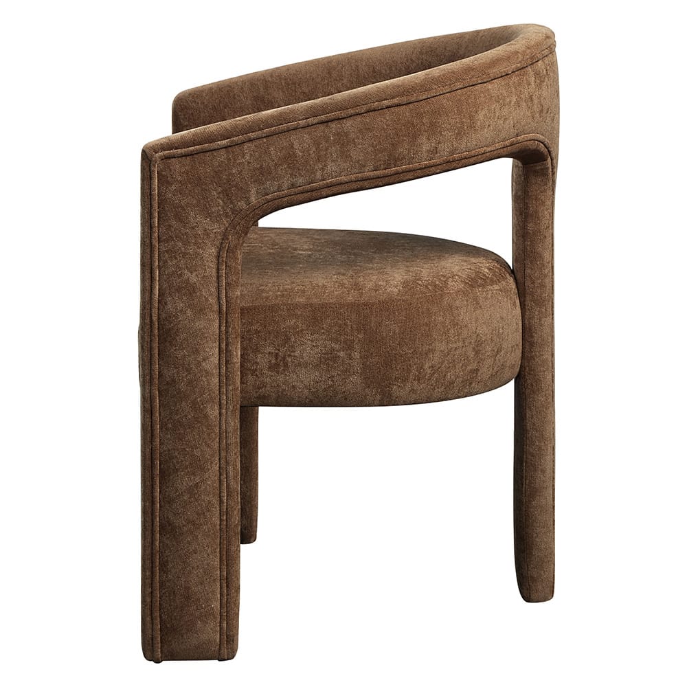 ACME Furniture - Leonardo - Arm Chair (Set of 2) - Brown Linen - DN04016 view 3