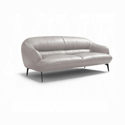 ACME Furniture - Leonia Sofa - Pearl Gray Top Grain Leather - LV00940 veiw 1