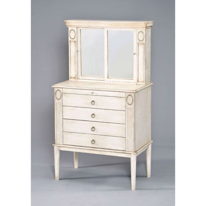 ACME Furniture - Leven - Jewelry Armoire - Antique White - 97220 view 1