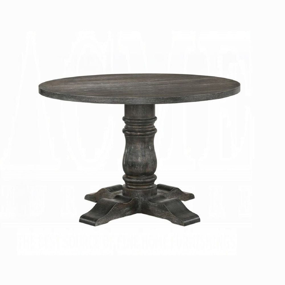 ACME Furniture - Leventis Dining Table w/Pedestal - 74640 view 1