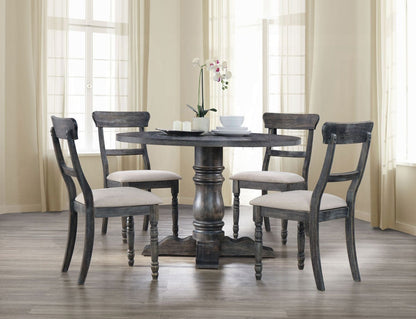 ACME Furniture - Leventis Dining Table w/Pedestal - 74640 view 3