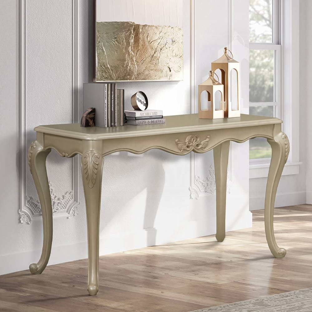 ACME Furniture - Libertee Sofa Table - Champagne Finish - LV03827 view 3