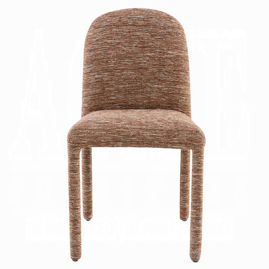 ACME Furniture - Lidi - Side Chair (Set of 2) - Brown Chenille - DN04756 view 2