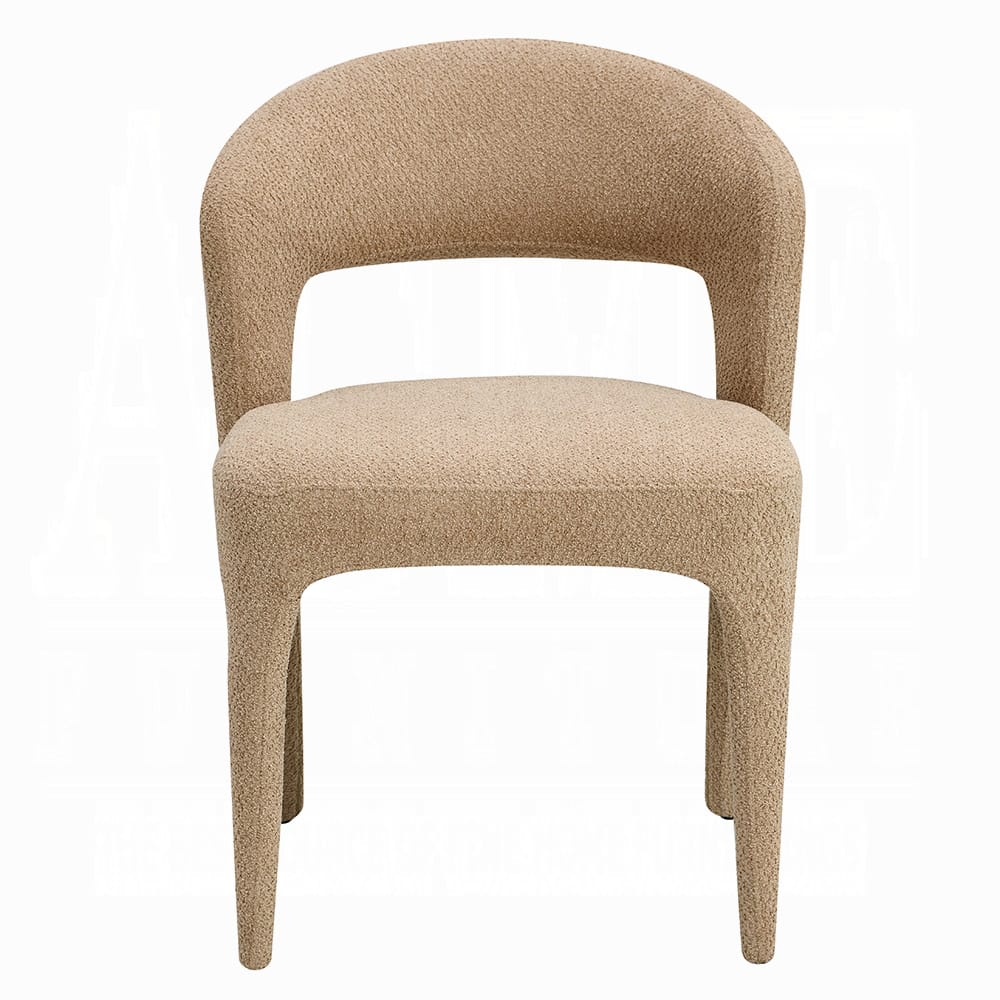 ACME Furniture - Lidi - Side Chair (Set of 2) - Light Brown Boucle - DN04757 view 2