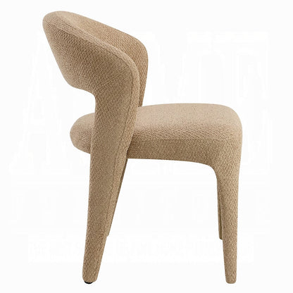 ACME Furniture - Lidi - Side Chair (Set of 2) - Light Brown Boucle - DN04757 view 3