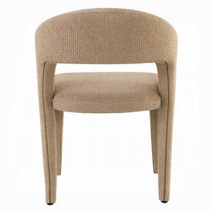 ACME Furniture - Lidi - Side Chair (Set of 2) - Light Brown Boucle - DN04757 view 4