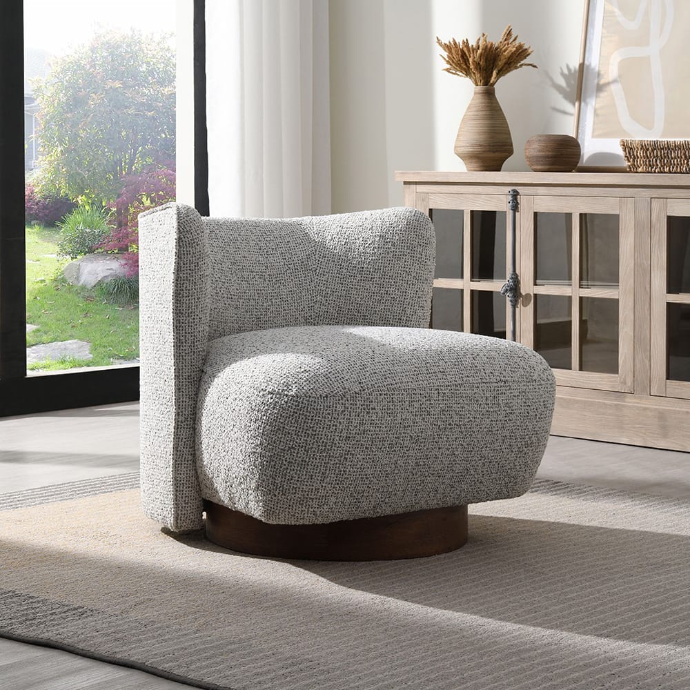 ACME Furniture - Lisa - Accent Chair - Gray Tweed - AC03803 view 6