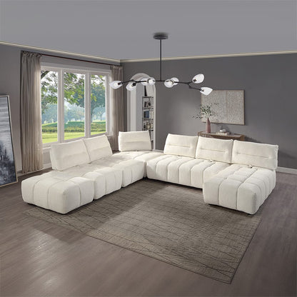 ACME Furniture - Loanna - Modular - Wedge - Beige Linen - LV04043 view 8