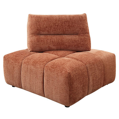 ACME Furniture - Loanna - Modular - Wedge - Coral Red  Linen - LV04053 view 1