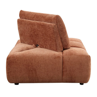 ACME Furniture - Loanna - Modular - Wedge - Coral Red  Linen - LV04053 view 6