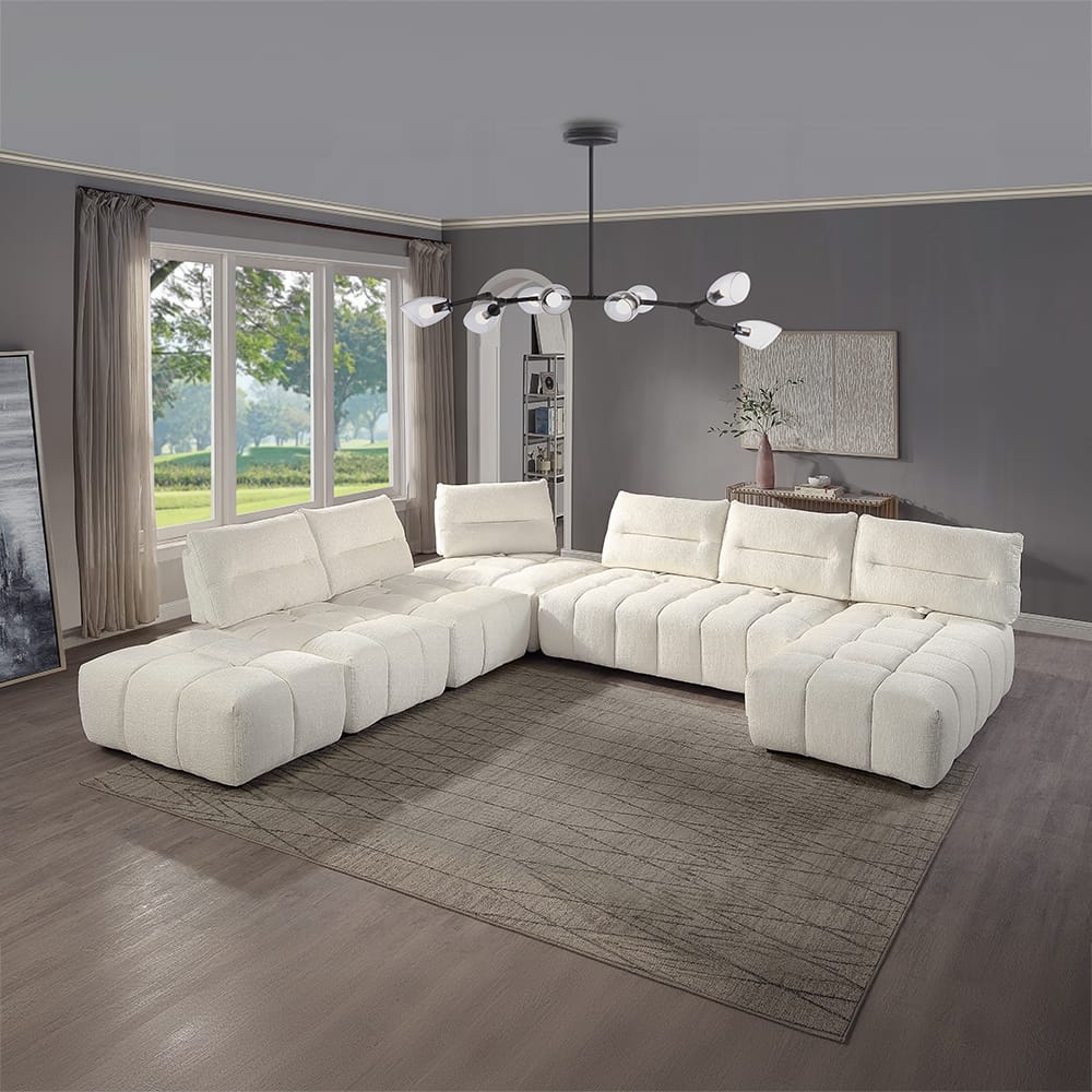 ACME Furniture - Loanna Moludar - Chaise - Beige Linen - LV04041 view 7