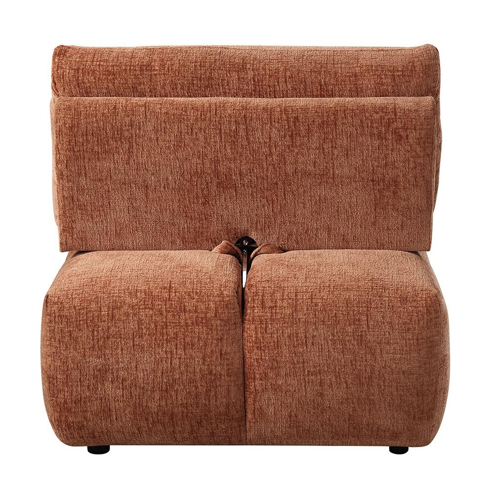 ACME Furniture - Loanna Moludar - Chaise - Coral Red Linen - LV04051 view 5