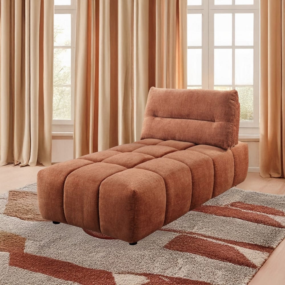 ACME Furniture - Loanna Moludar - Chaise - Coral Red Linen - LV04051 view 7