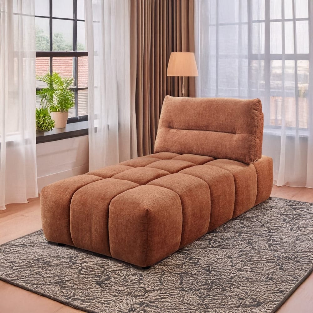 ACME Furniture - Loanna Moludar - Chaise - Coral Red Linen - LV04051 view 8