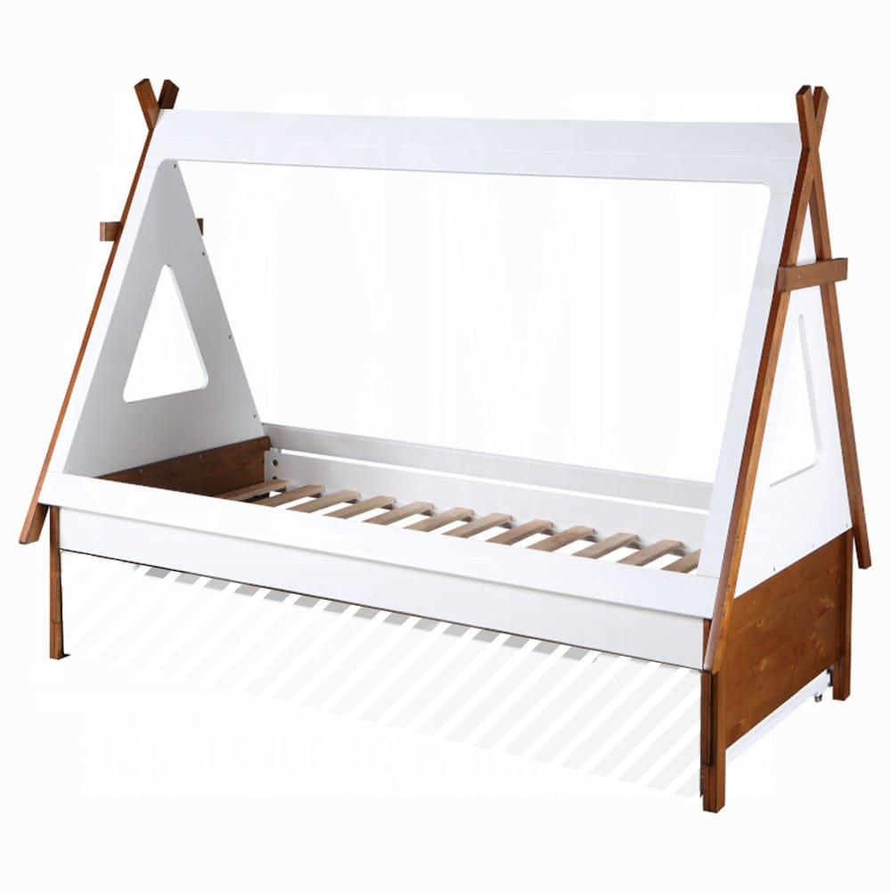 ACME Furniture - Loreen Twin Bed - Oak & White - BD01287T view 1