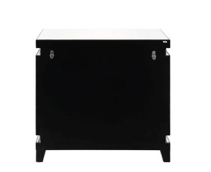 ACME Furniture - Lotus - Console Table - Mirrored, Faux Ice Cube Crystals - 97811 view 3