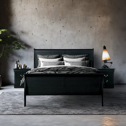 ACME Furniture - Louis Philippe Eastern King Bed - 23727EK view 5