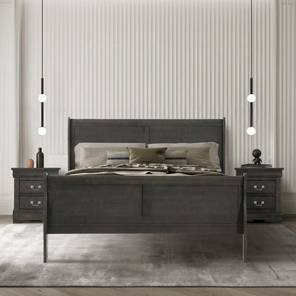 ACME Furniture - Louis Philippe Eastern King Bed - 26787EK view 5