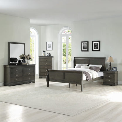 ACME Furniture - Louis Philippe Eastern King Bed - 26787EK view 7
