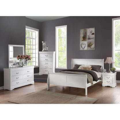 ACME Furniture - Louis Philippe Eastern King Bed - 23827EK view 4