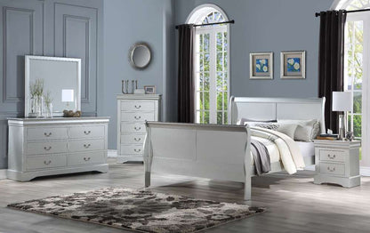 ACME Furniture - Louis Philippe III Eastern King Bed - 26697EK veiw 4